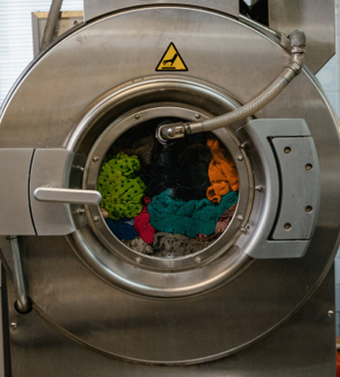 Comprehensive Hotel and Guest Laundry Solution image of washing machine